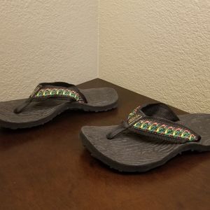 RASTA CONQUER SLIPPERS MENS SIZE 10